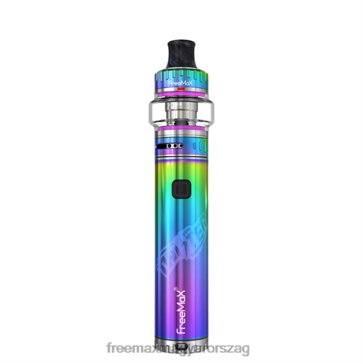 X4T6T76 FreeMAX disposable vape - FreeMAX TWISTER 30w-os készlet szivárvány