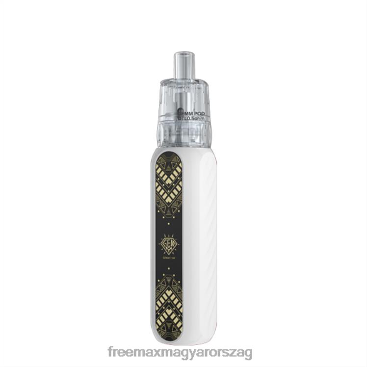 X4T6T11 best FreeMAX vape - FreeMAX GEMM 25 W-os pod mod készlet fehér