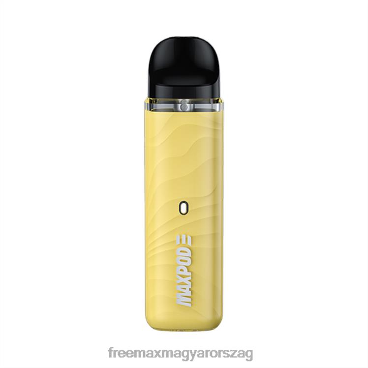 X4T6T136 FreeMAX disposable vape - FreeMAX MAXPOD 3 db 15w-os készlet sárga