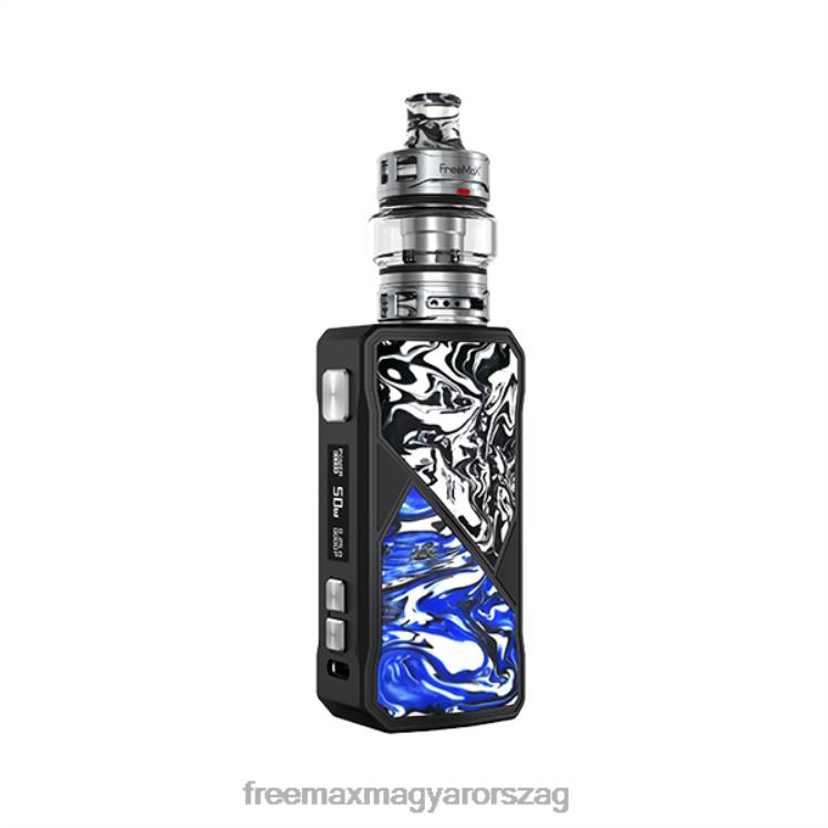 X4T6T66 FreeMAX disposable vape - FreeMAX MAXUS 50w-os készlet fekete kék