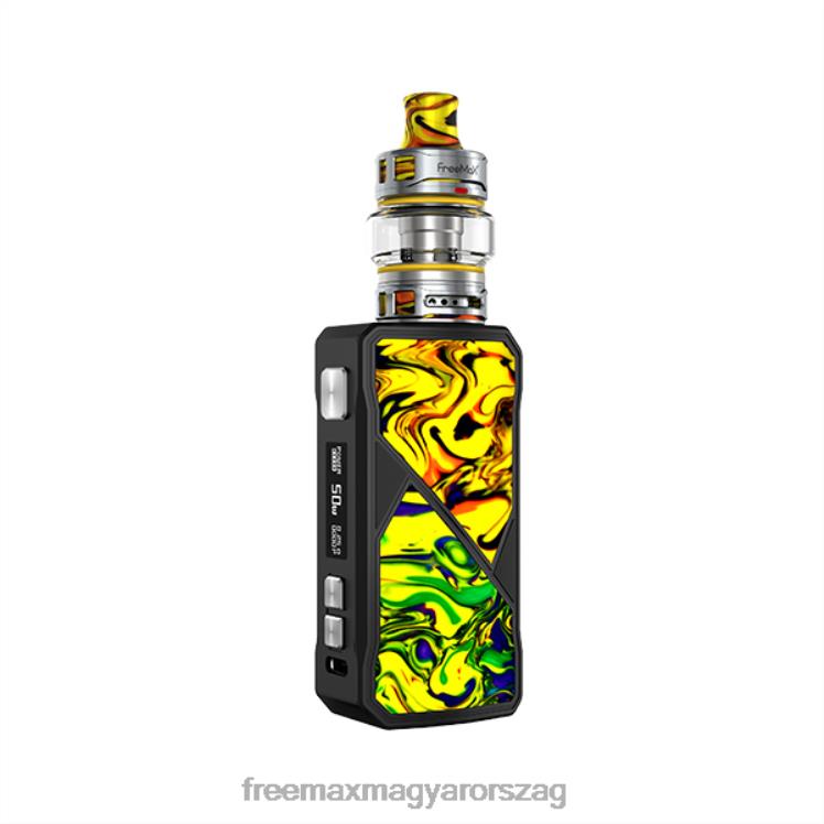 X4T6T67 FreeMAX vape Hungary - FreeMAX MAXUS 50w-os készlet sárga
