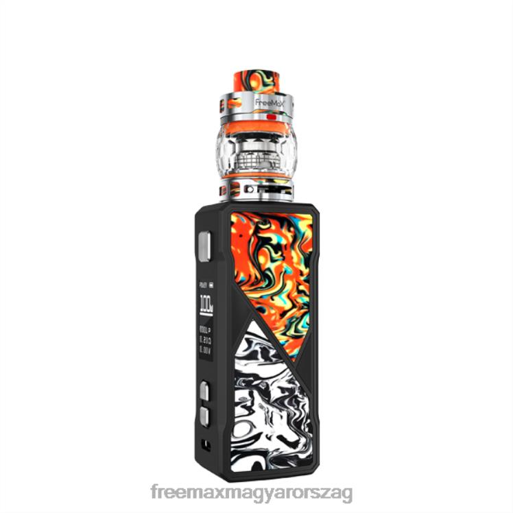 X4T6T96 FreeMAX disposable vape - FreeMAX MAXUS 100w-os készlet narancs