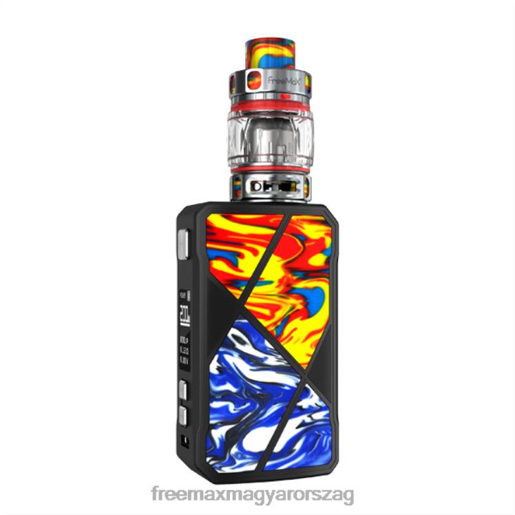X4T6T9 FreeMAX vape kit - FreeMAX MAXUS 200w-os készlet piros kék